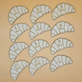 Meilensteinkarten "Croissant" (Albanisch)