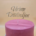 Caketopper "Urime Ditelindjen" 3D