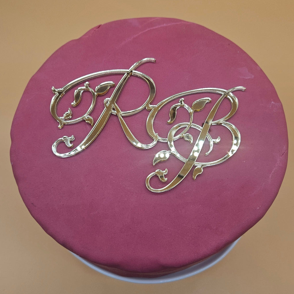 Cake Charm Initialen (groß)