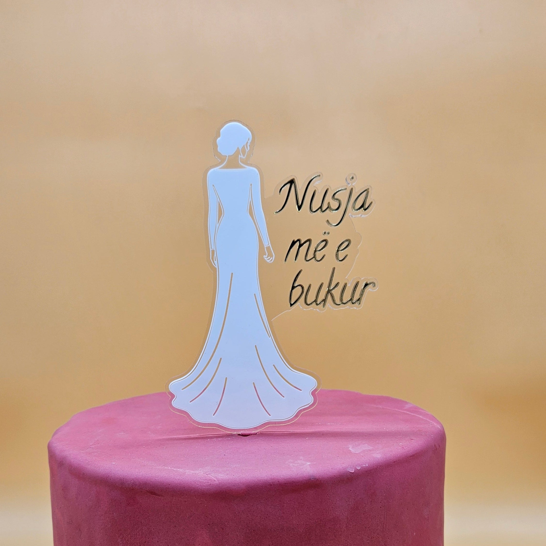 Caketopper "Nusja me e bukur"