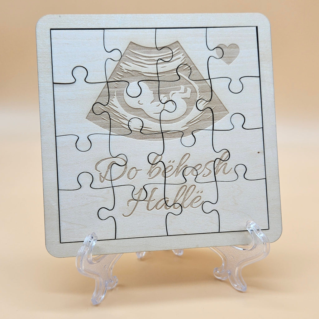 Puzzle Babyankündigung