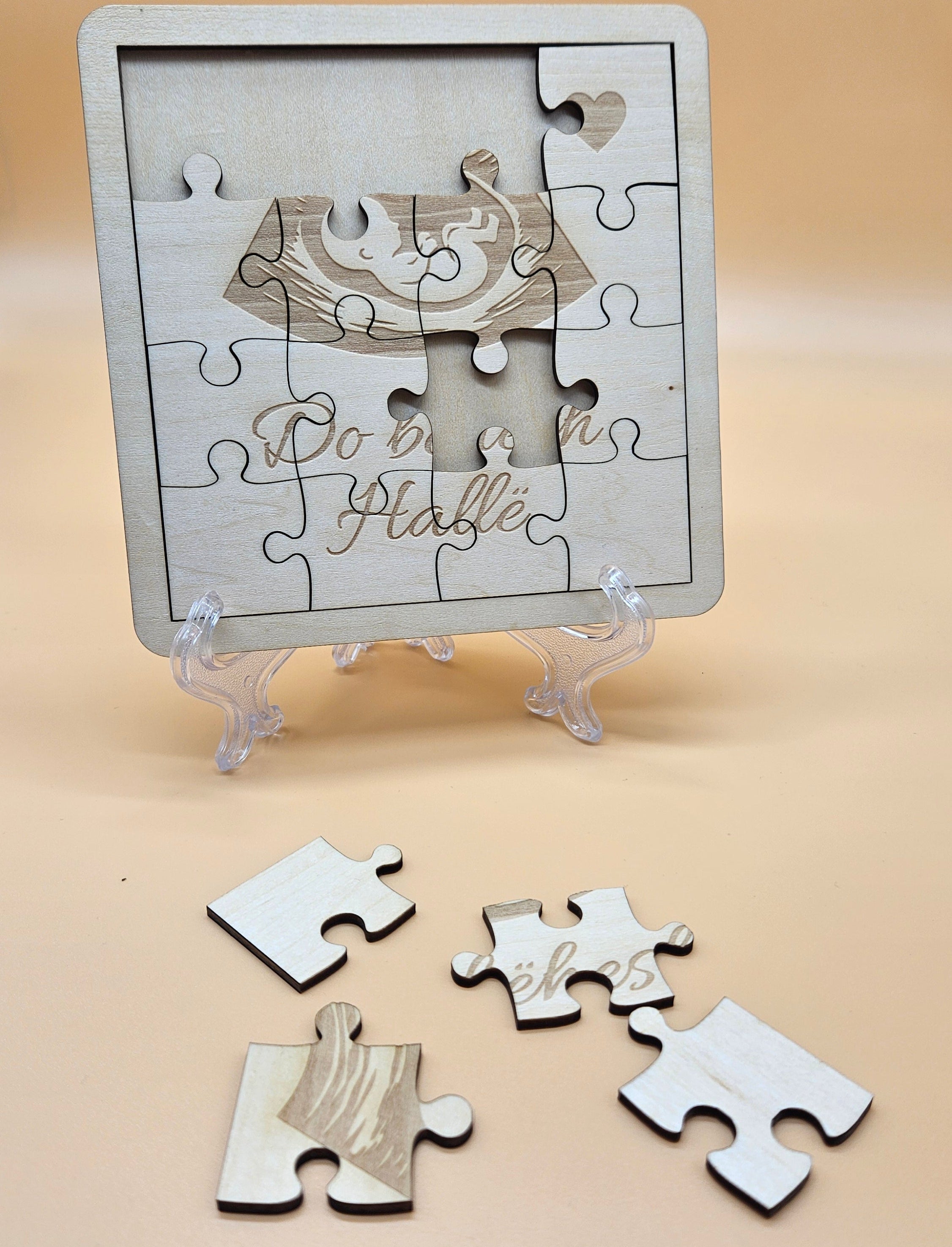 Puzzle Babyankündigung