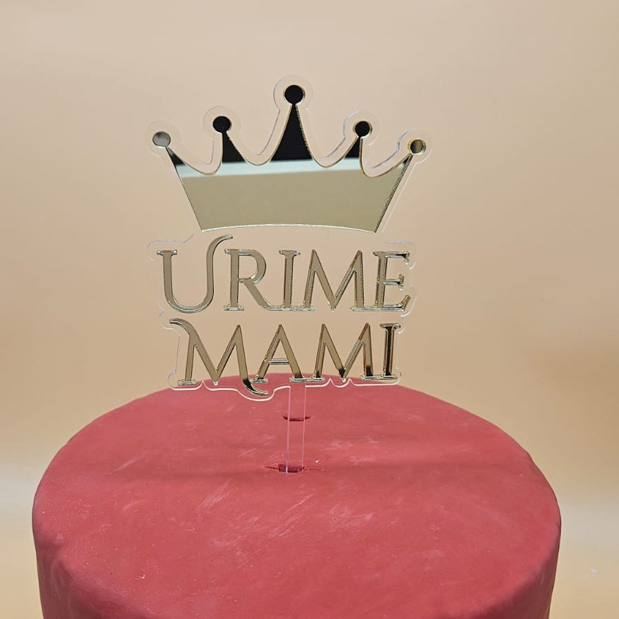 Caketopper "Urime Mami"