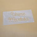Cake Stencil "Urime Martesa"