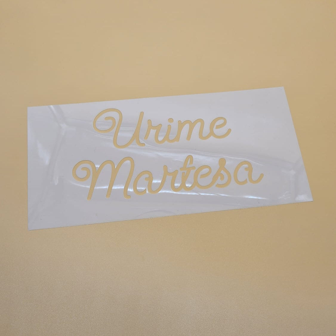 Cake Stencil "Urime Martesa"