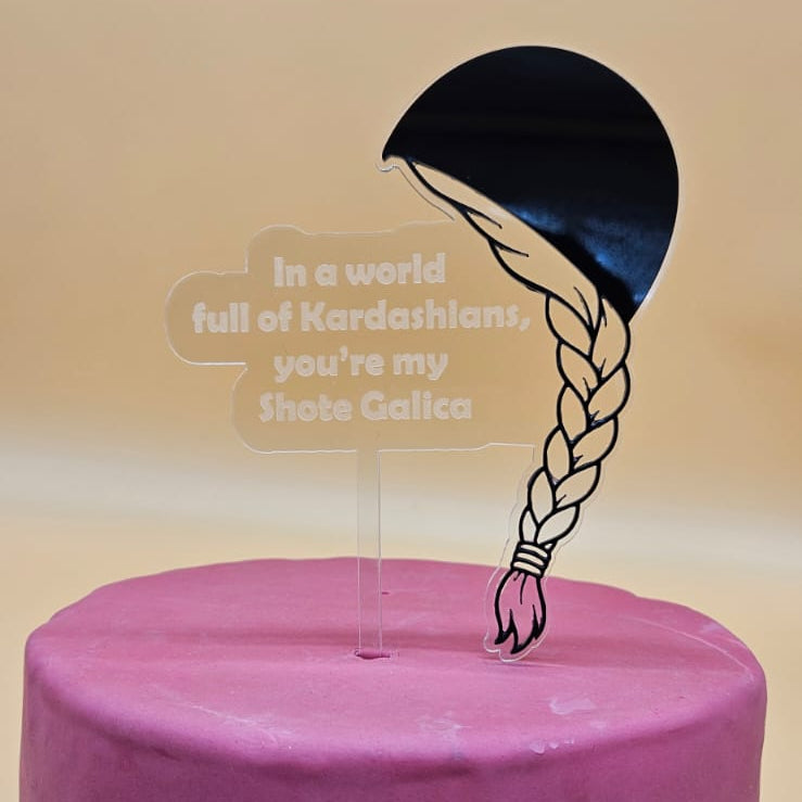 Caketopper "Shote Galica"