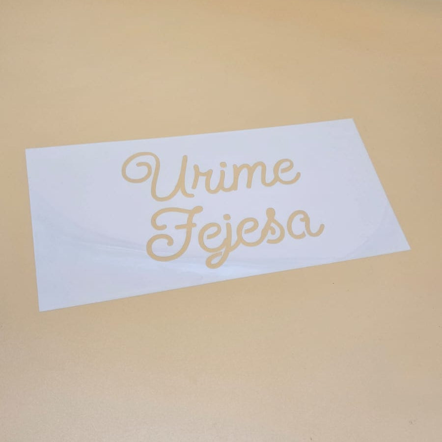 Cake Stencil "Urime Fejesa"